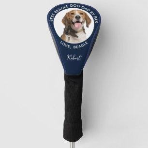 Funda Para Palo De Golf Mejor papá de perro de Far Mascota Beagle Photo Pe