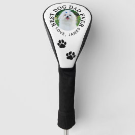 Funda Para Palo De Golf Mejor PAPÁ DE PERRO JAMÁS Foto de Mascota 
