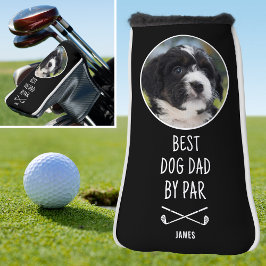Funda Para Palo De Golf Mejor papá de perro por Par Padre's Day Photo Putt