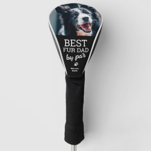 Funda Para Palo De Golf Mejor papá de pieles por foto de perro de Par Pers