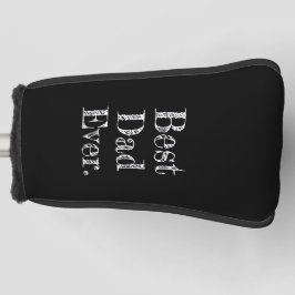 Funda Para Palo De Golf Mejor Papá del Mundo Tipografía Dibujada a Mano Ne