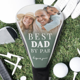 Funda Para Palo De Golf Mejor Papá Foto Verde Padre