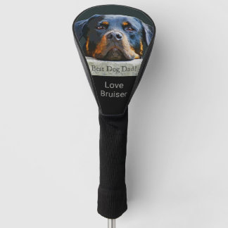 Funda Para Palo De Golf Mejor Papá Perro Personalizado