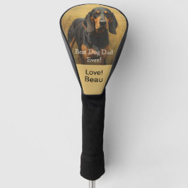 Funda Para Palo De Golf Mejor Papá Perro Personalizado