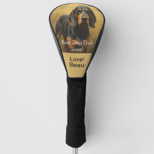 Funda Para Palo De Golf Mejor Papá Perro Personalizado