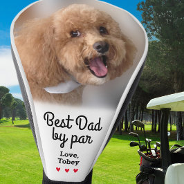 Funda Para Palo De Golf Mejor Papá Perro Por Par Photo Name Personalizado