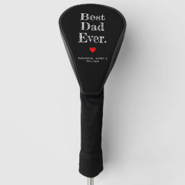 Funda Para Palo De Golf Mejor Papá Personalizado Nombres