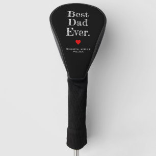 Funda Para Palo De Golf Mejor Papá Personalizado Nombres