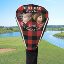 Funda Para Palo De Golf Mejor Papá Por El Regalo Golfer De Collage de foto