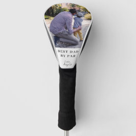 Funda Para Palo De Golf Mejor Papá Por Foto De Par Personalizado