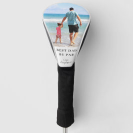 Funda Para Palo De Golf Mejor Papá Por Foto De Par Personalizado
