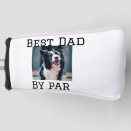 Funda Para Palo De Golf Mejor papá por mascota de perro de par. Foto moder