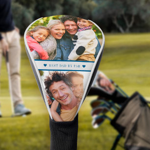 Funda Para Palo De Golf Mejor papá por par 2 foto padre personalizado 