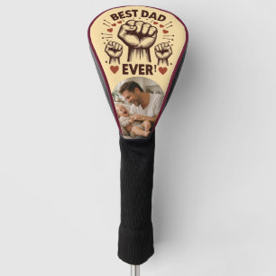 Funda Para Palo De Golf Mejor Papá por Par Foto Golf Día del Padre