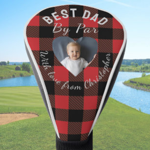 Funda Para Palo De Golf Mejor Papá Por Par Foto Personalizada De Niño Plai