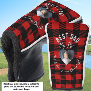 Funda Para Palo De Golf Mejor Papá Por Par Foto Personalizada De Niño Plai