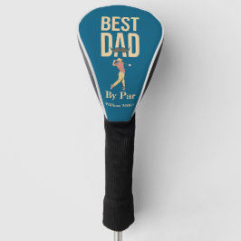 Funda Para Palo De Golf Mejor Papá Por Par Golf Swing Mustache Funny