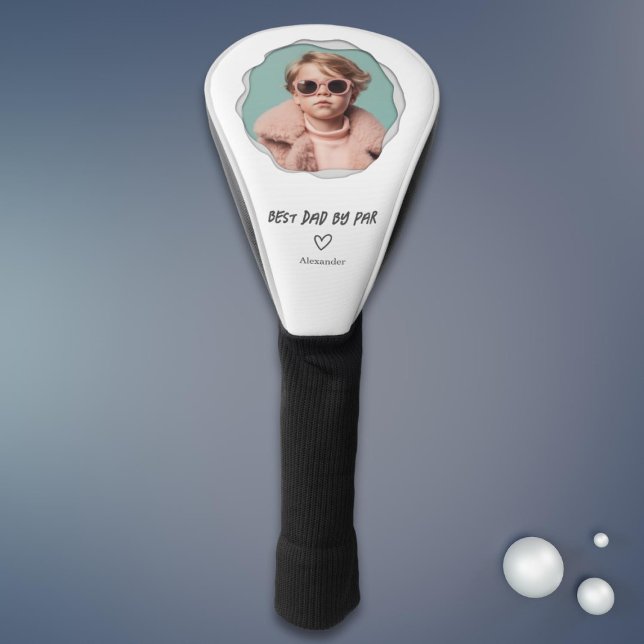 Funda Para Palo De Golf Mejor papá por Par Personalizado Photo Padre (Subido por el creador)