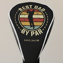 Funda Para Palo De Golf Mejor Papá Por Par Retro Día del Padre