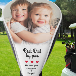 Funda Para Palo De Golf Mejor Papá Por Recuerdo Fotográfico Personalizado 