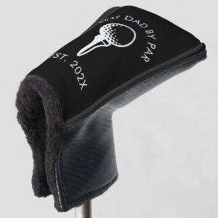 Funda Para Palo De Golf Mejor papá por tipografía de Personalizado Par