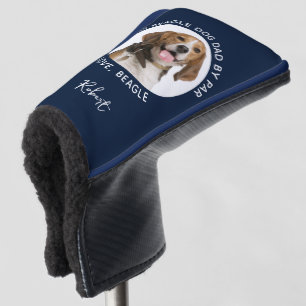 Funda Para Palo De Golf Mejor perro beagle papá de Par Mascota Photo Perso
