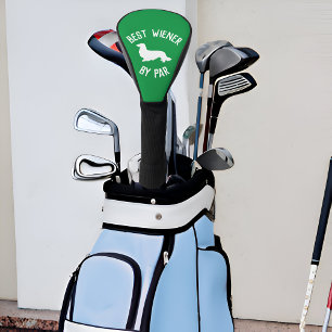 Funda Para Palo De Golf Mejor Perro Wiener de Cabello Largo por Cubierta d