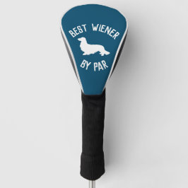 Funda Para Palo De Golf Mejor Perro Wiener de Cabello Largo por Cubierta d