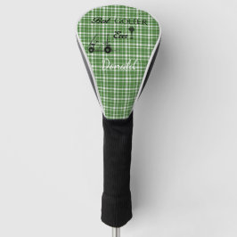 Funda Para Palo De Golf Mejor Placa Verde Golfer
