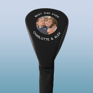 Funda Para Palo De Golf Mejor recuerdo de nombres de hijos y foto para pap