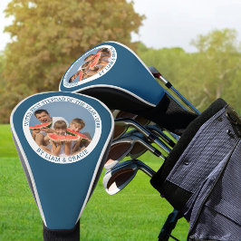 Funda Para Palo De Golf Mejor Stepdad del Año Foto Azul