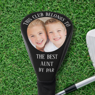 Funda Para Palo De Golf Mejor Tía De Par Photo Black