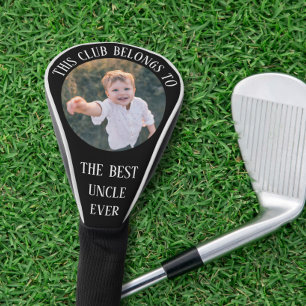 Funda Para Palo De Golf Mejor tío foto negra