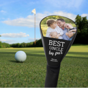 Funda Para Palo De Golf Mejor tío por Par Personalizado Foto Día del Padre