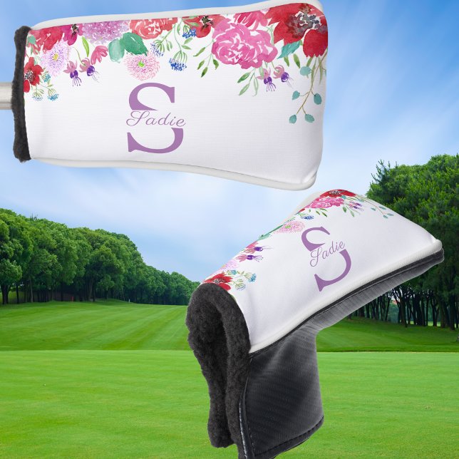 Funda Para Palo De Golf Melodía Floral Peonias e Hidrangeas Personalizadas (Subido por el creador)