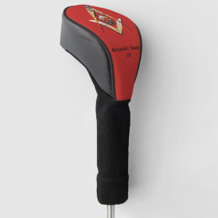 Funda Para Palo De Golf Mentes masónicas (amarillentas)