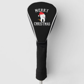 Funda Para Palo De Golf Merry Christmas Tooth Médica dentista dental