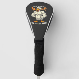 Funda Para Palo De Golf Mess Con La Honra Obtienes El Fitness De La Boca