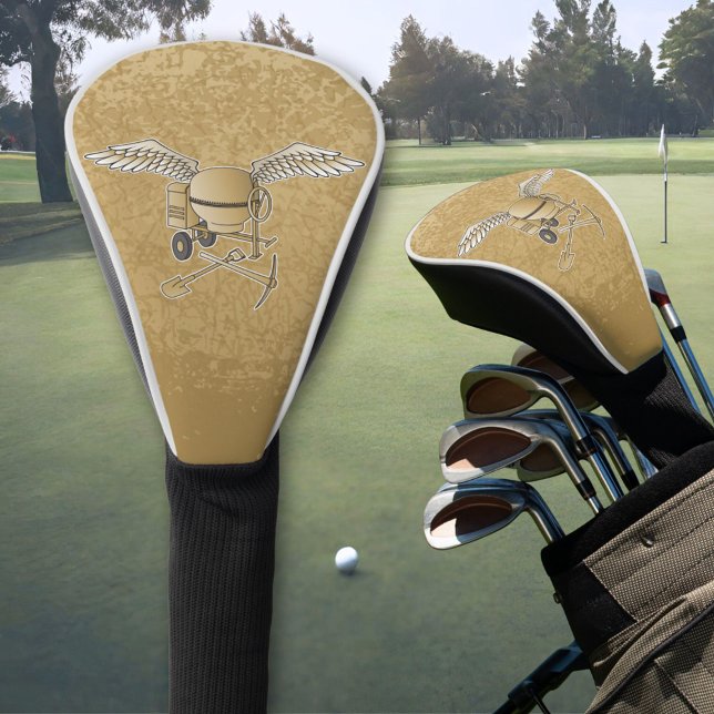 Funda Para Palo De Golf Mezclador de hormigón beige (Subido por el creador)