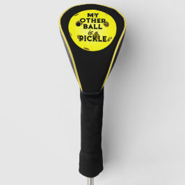 Funda Para Palo De Golf Mi Otra Pelota Es Una Piqueta Amarilla.