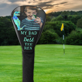 Funda Para Palo De Golf Mi Papá es el Mejor Tee Rex Foto de Niños