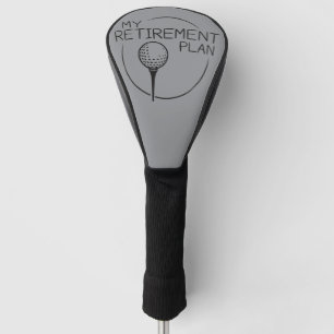 Funda Para Palo De Golf Mi plan de jubilación divertido dicho golfista de