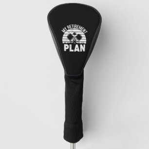Funda Para Palo De Golf Mi plan de retiro es divertido jugar al baloncesto