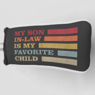 Funda Para Palo De Golf Mi yerno es mi hijo favorito Divertida familia
