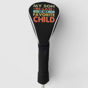 Funda Para Palo De Golf Mi yerno es mi hijo favorito Groovy familiar
