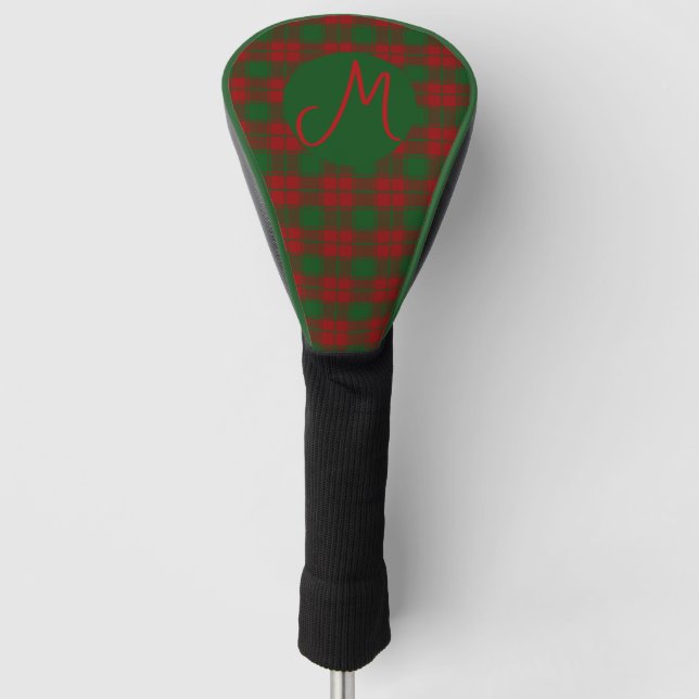 Funda Para Palo De Golf Middleton Tartan Monogrammed (Anverso)