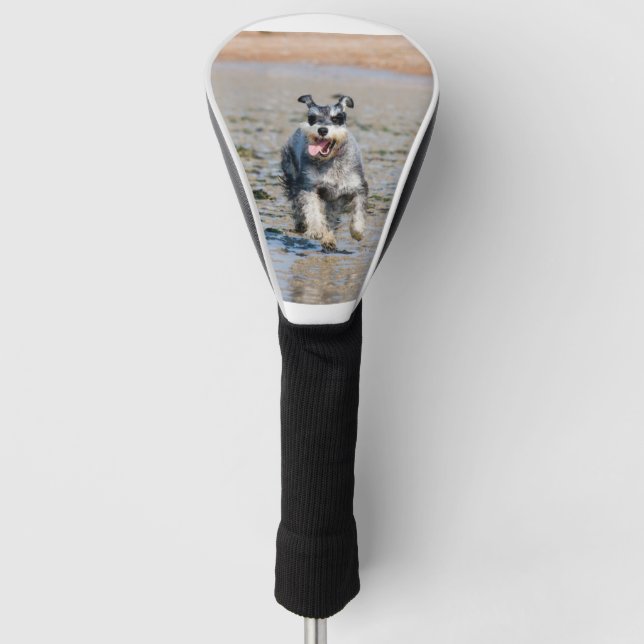 Funda Para Palo De Golf mini schnauzer-run (Anverso)