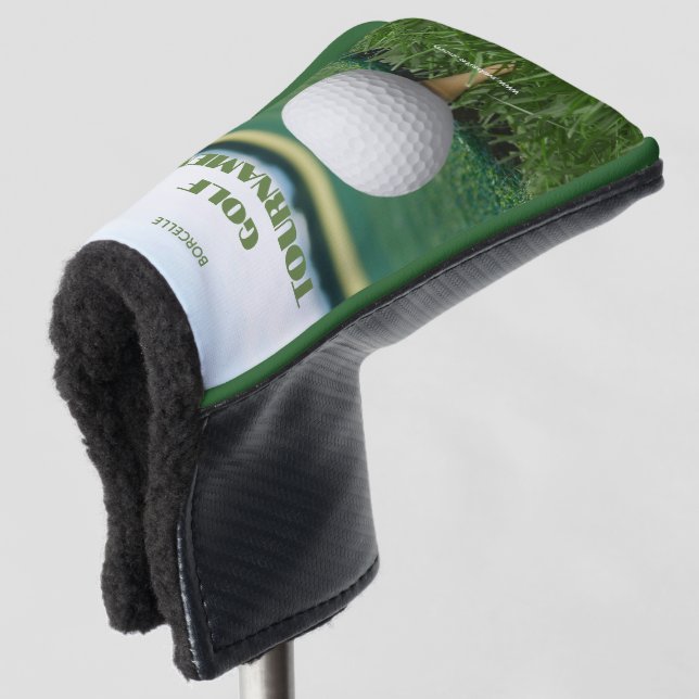Funda Para Palo De Golf Minimalist Modern Golf Head Cover Stylish Design (Anverso 3/4)