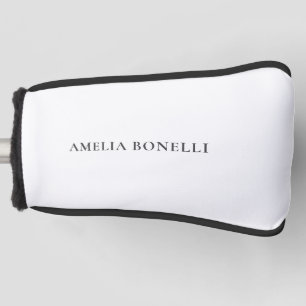 Funda Para Palo De Golf Minimalista Clásica Profesional Sencilla