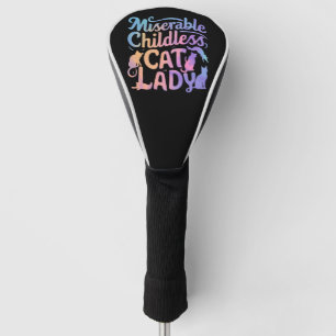 Funda Para Palo De Golf Miserable dama de gato sin hijos
